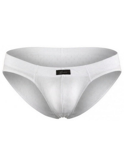Xtremen 91258 Men's Underwear Sleek Microfiber Briefs Color White