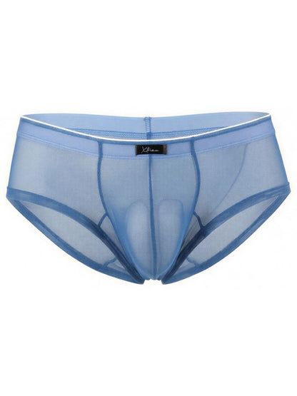 Xtremen 91263 Men's Underwear Microfiber Mesh Briefs Color Blue