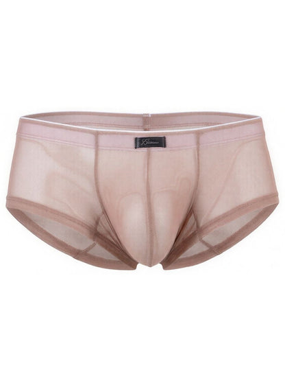 Xtremen 91263 Men's Underwear Microfiber Mesh Briefs Color Brown