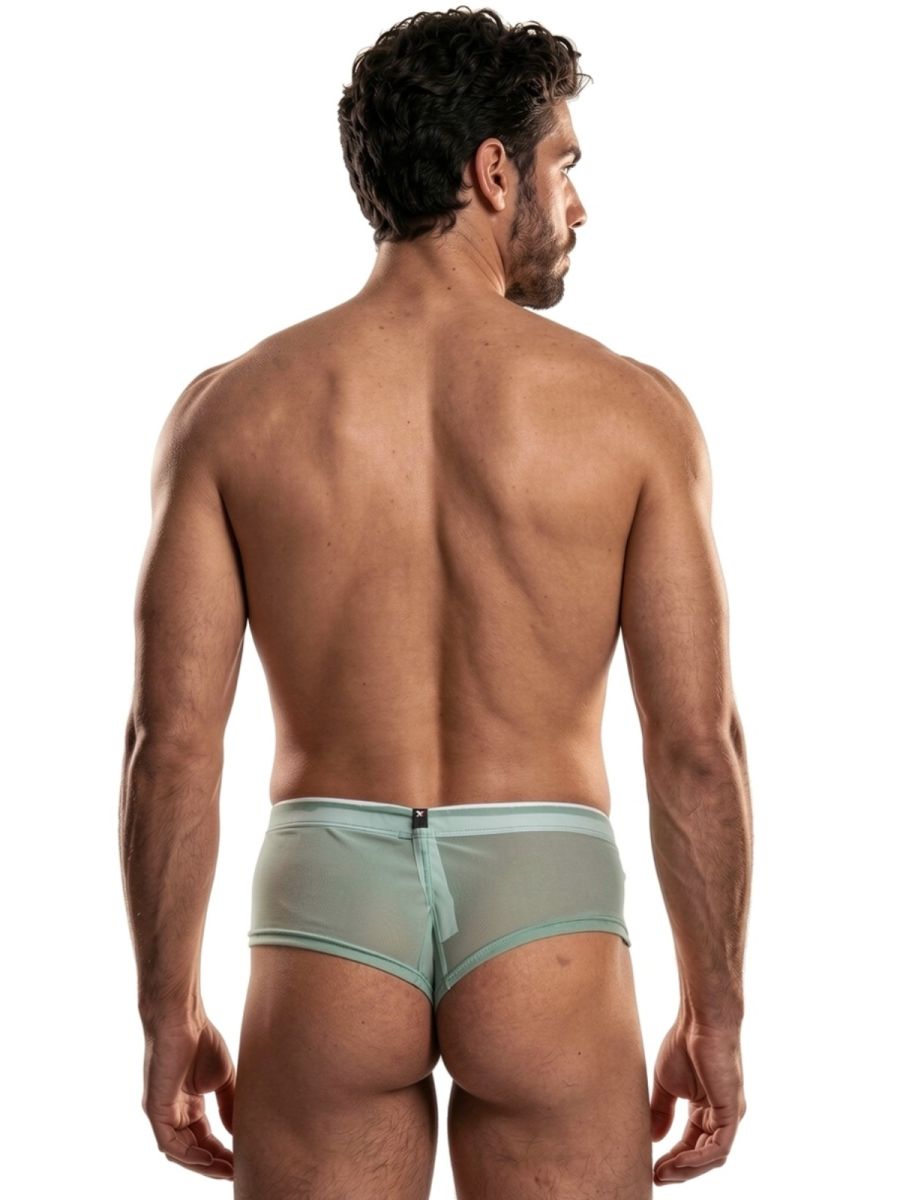 Xtremen 91263 Men's Underwear Microfiber Mesh Briefs Color Green