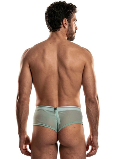 Xtremen 91263 Men's Underwear Microfiber Mesh Briefs Color Green