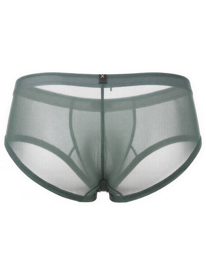 Xtremen 91263 Men's Underwear Microfiber Mesh Briefs Color Green