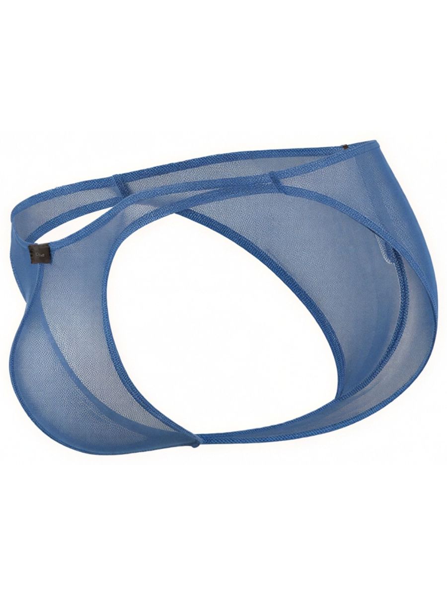 Xtremen 91264 Men's Underwear Microfiber Mesh Bikini Color Blue