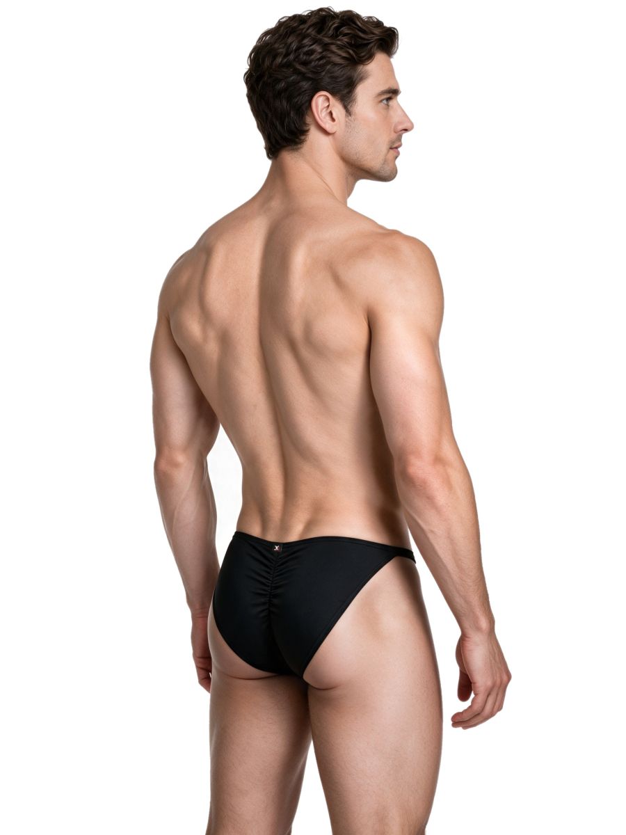 Xtremen 91267 Men's Underwear Microfiber Bikini for Modern Fit and Sleek Comfort Color Black