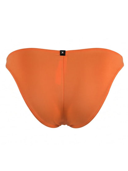 Xtremen 91267 Men's Underwear Microfiber Bikini for Modern Fit and Sleek Comfort Color Orange