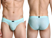 Microfiber Seawater Mesh Nylon Brief - view 1
