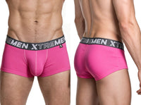 Xtremen 91274 Men's Underwear Microfiber Trunks for Daily Support Color Fuchsia