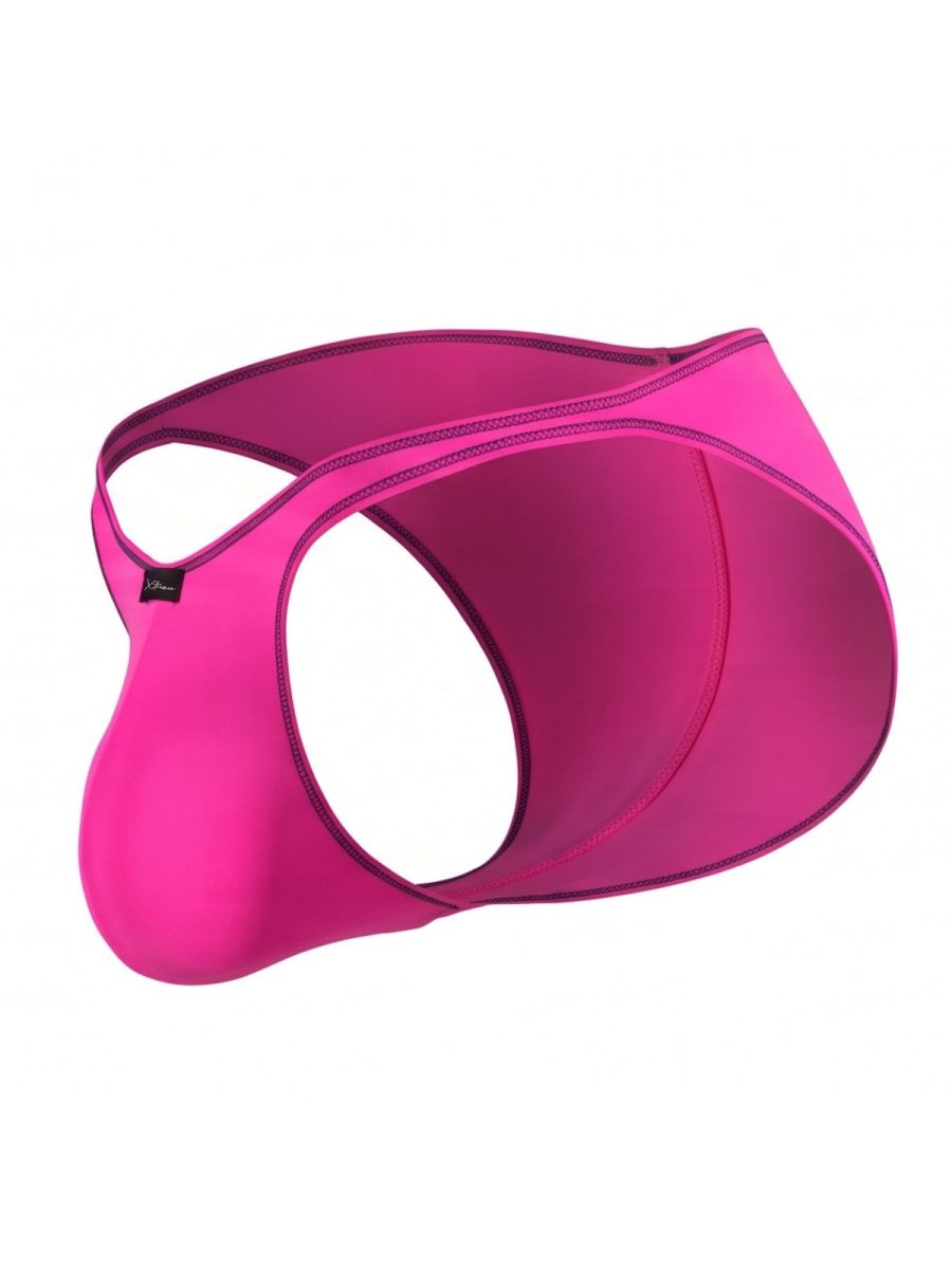 Xtremen 91276 Men's Underwear Sleek Microfiber Bikini Color Fuchsia