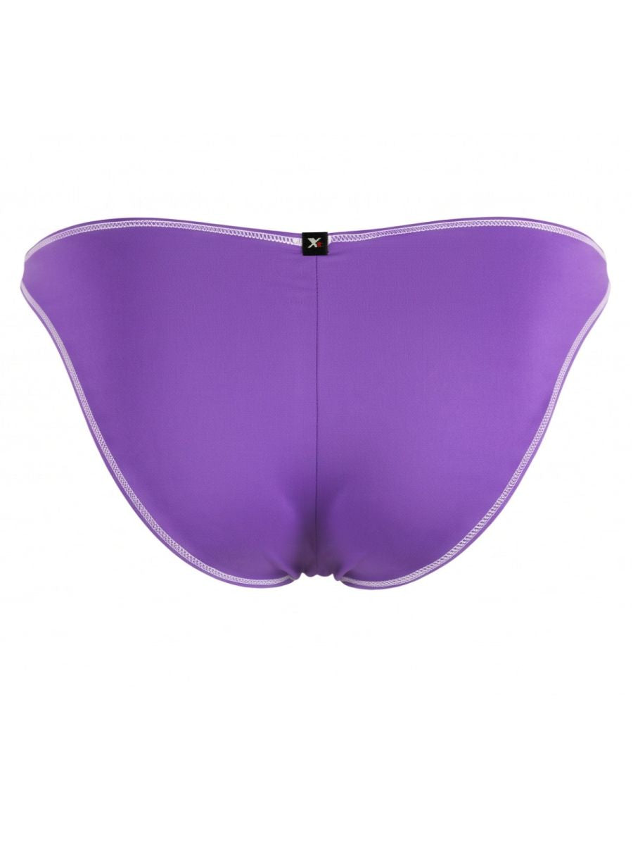 Xtremen 91276 Men's Underwear Sleek Microfiber Bikini Color Purple