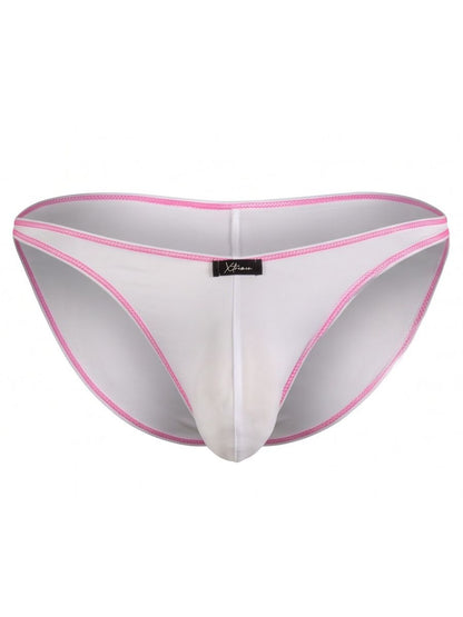 Xtremen 91276 Men's Underwear Sleek Microfiber Bikini Color White