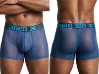 Microfiber Blue Mesh Boxer Brief - view 1