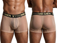 Microfiber Brown Mesh Boxer Brief - view 1