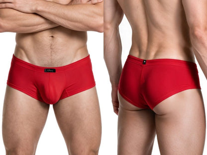 Xtremen 91282 Men's Underwear Sleek Microfiber Briefs Color Red