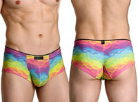 Microfiber Rainbow Cloud Printed Brief - view 1