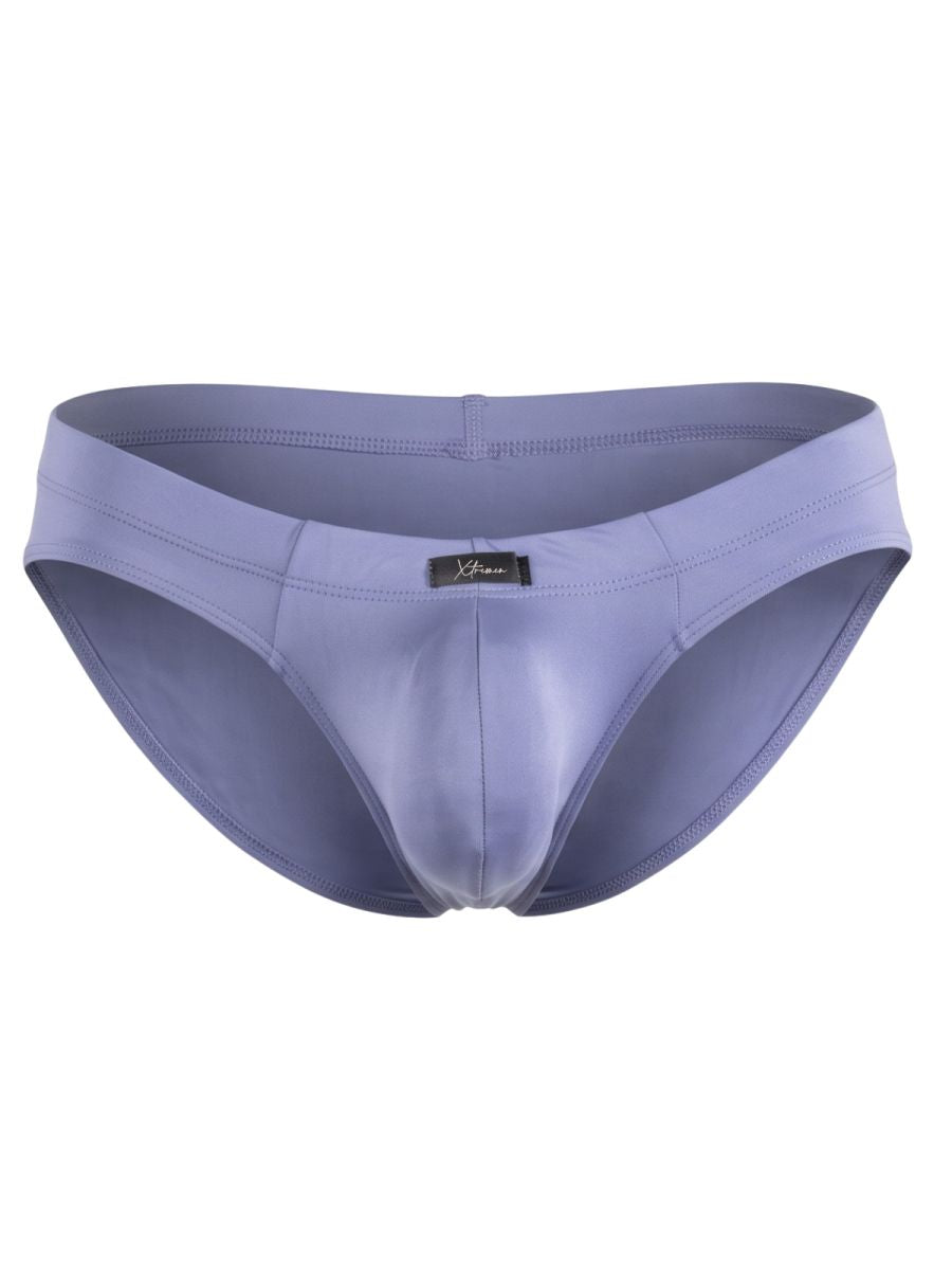 Xtremen 91286 Men's Underwear Sleek Microfiber Briefs Color Gray