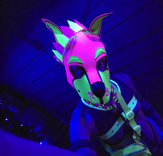 3D Printed Rave/Festival Crown - view 2