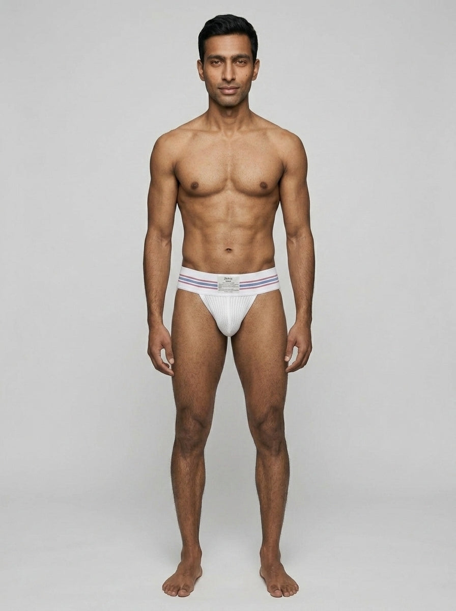 Core Jock - Classic White 3"