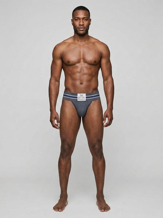 Core Jock - Zaddy Grey 3"