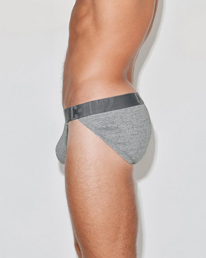 Core Signature Dash Brief Grey Heather - view 3