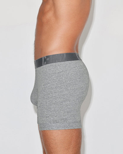 Core Signature Low Rise Boxer Brief Grey Heather - view 3