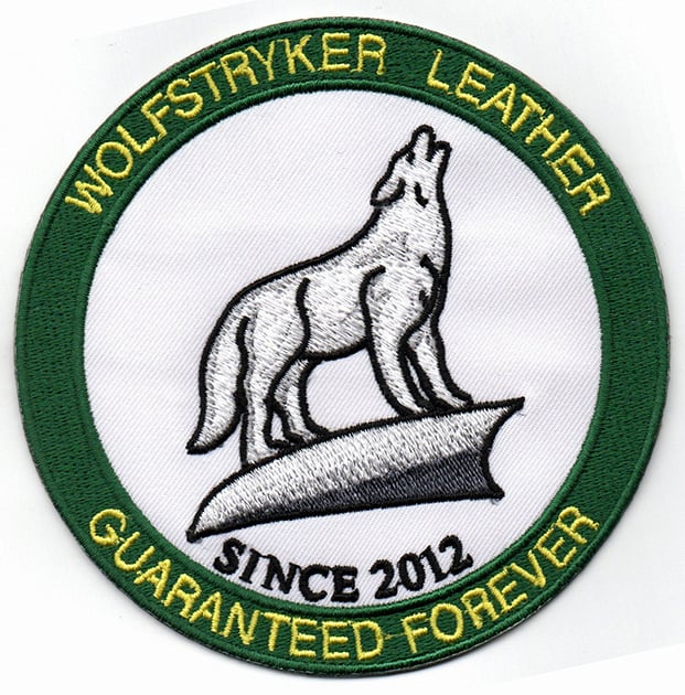 The Wolfstryker Family of Companies Patch Collection - front view