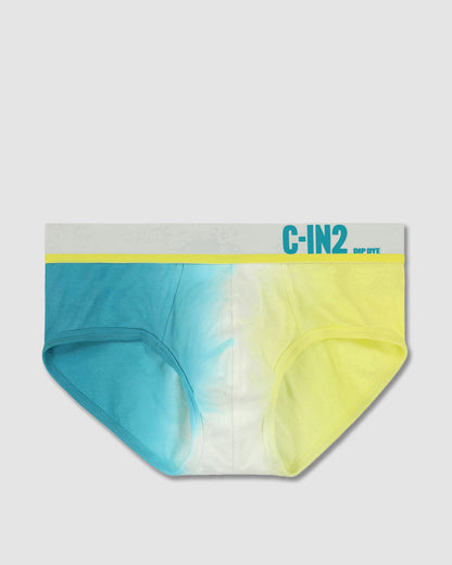 Dip Dye Mid Rise Brief Breeze Blue - view 4