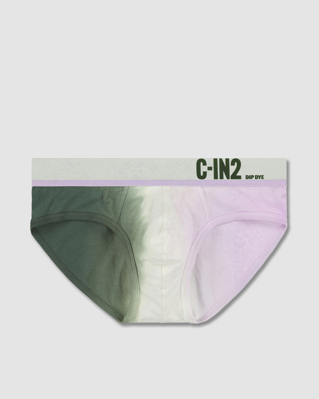 Dip Dye Low Rise Brief Lilac Green - view 6