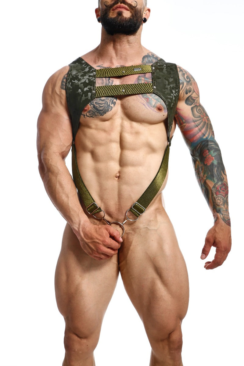DNGEON Croptop Harness | MEN Harness | Malebasics | OUTFAIR | OUTFAIR