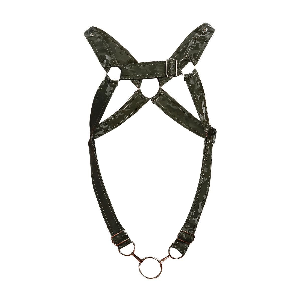 DNGEON Cross C-ring Harness Camo | MEN Harness | Malebasics | OUTFAIR | OUTFAIR