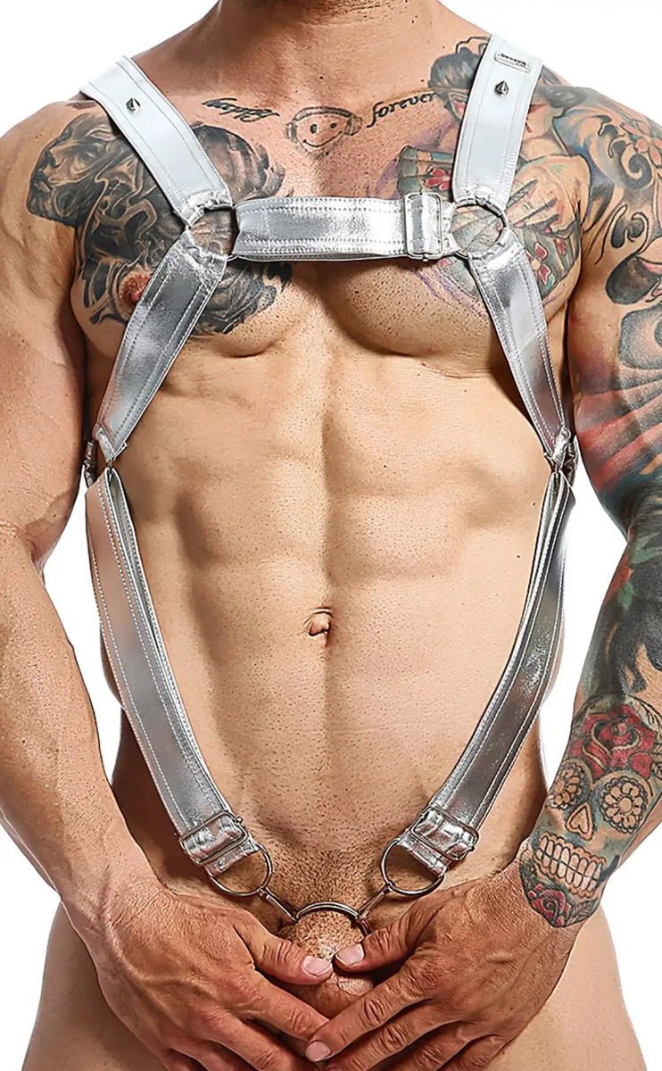 DNGEON Cross C-ring Harness | MEN Harness | Malebasics | OUTFAIR | OUTFAIR