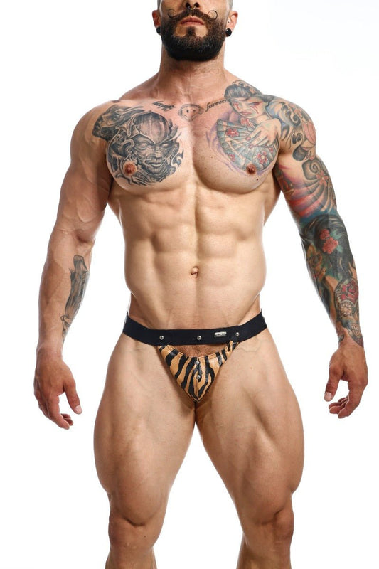 DNGEON Peekaboo Jockstrap Animal | MEN Jockstrap | Malebasics | OUTFAIR | OUTFAIR