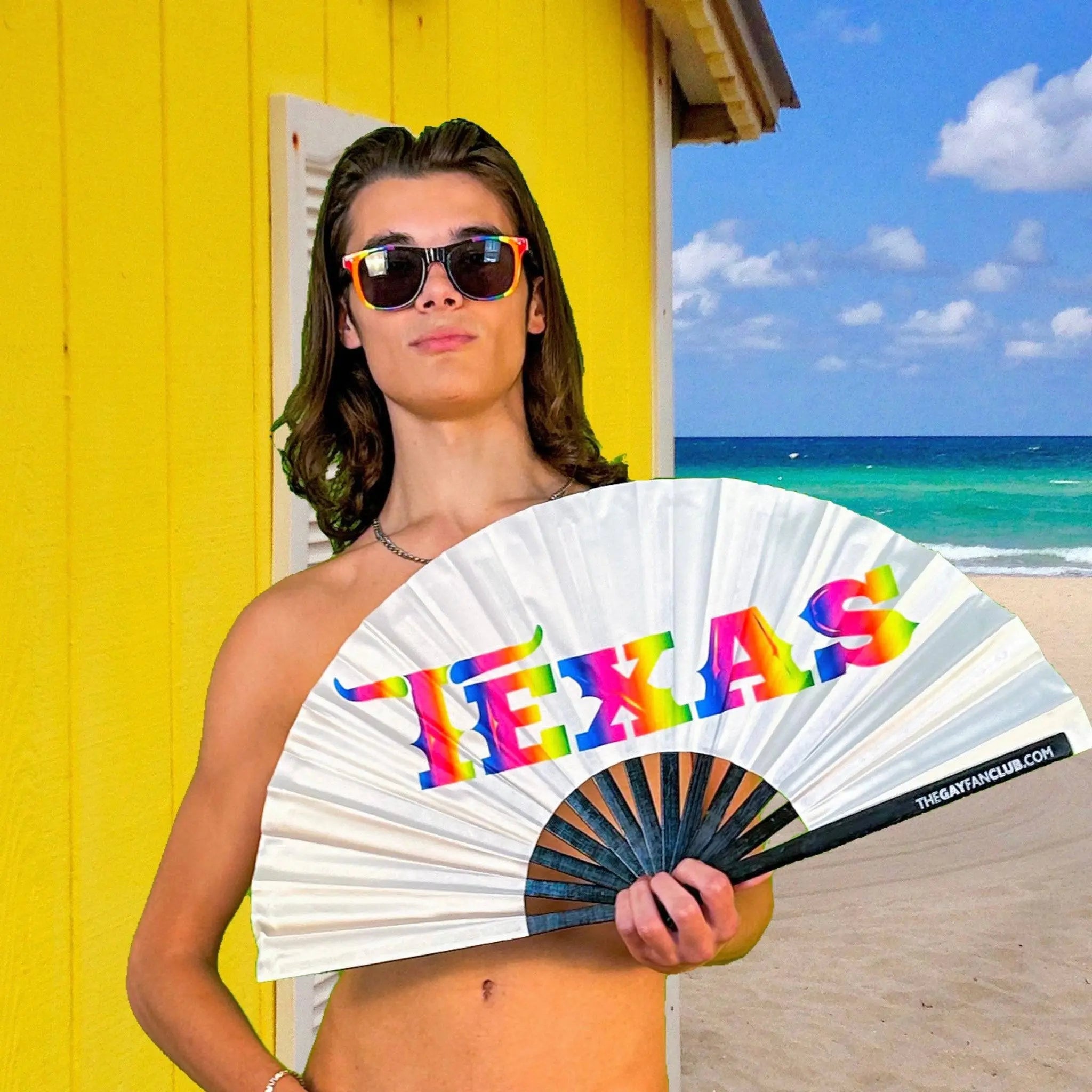 Texas Pride Hand Fan