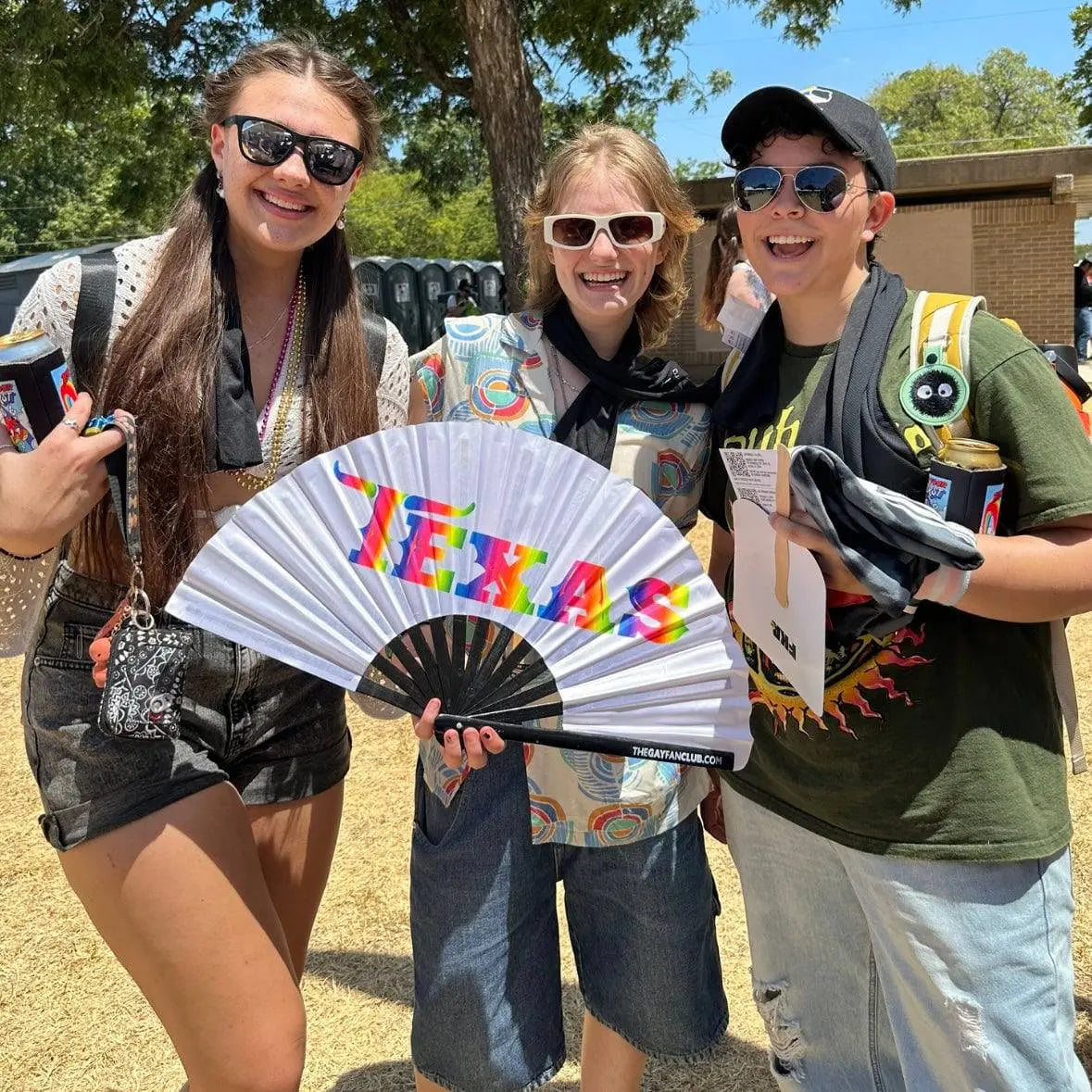 Texas Pride Hand Fan