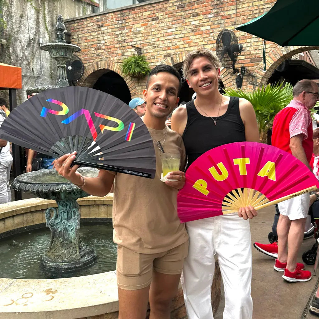 Papi Pride Clack Fan (UV)