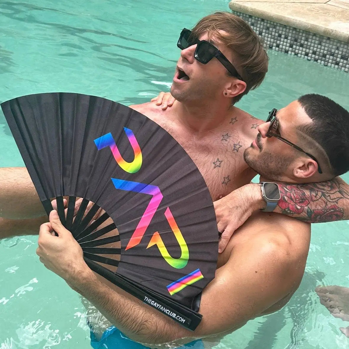 Papi Pride Clack Fan (UV)