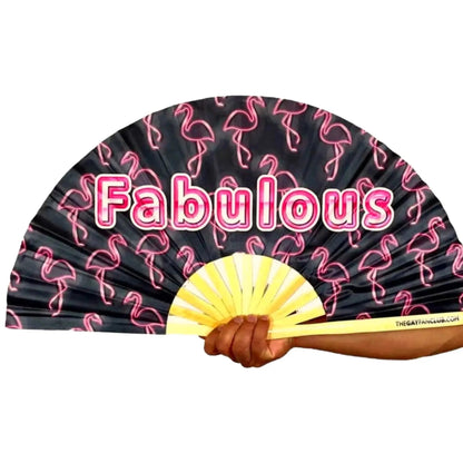 Fabulous Flamingo Fan