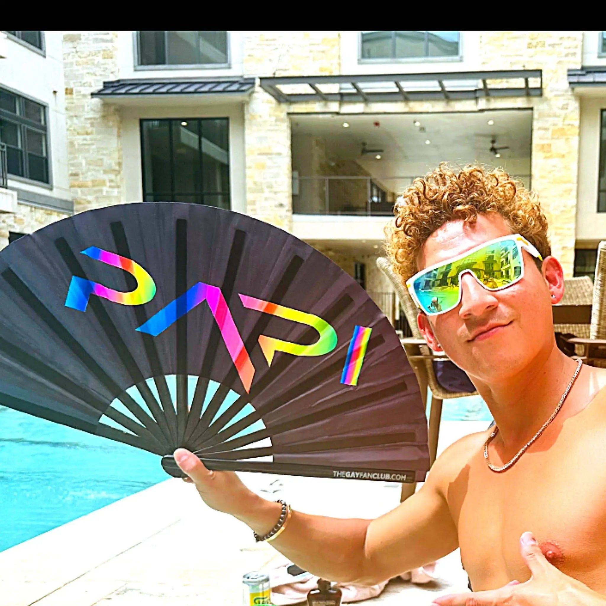 Papi Pride Clack Fan (UV)