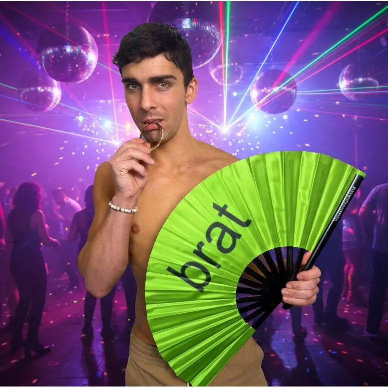 "Brat" Green Fan