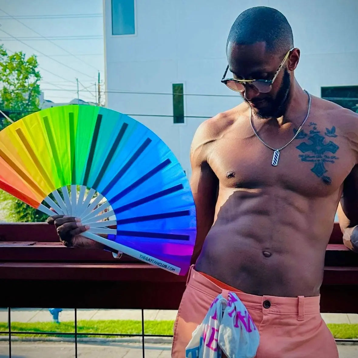 Over The Rainbow Fan