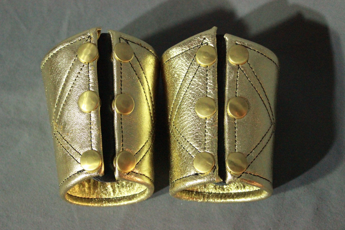 Wonder Cuffs in GOLD! - Sold as a PAIR! - view 2
