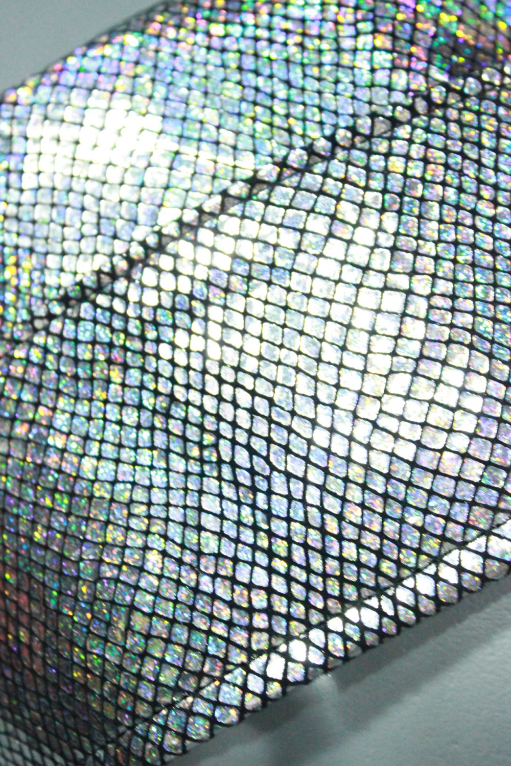 Crystal Holographic Leather Gear! - front view