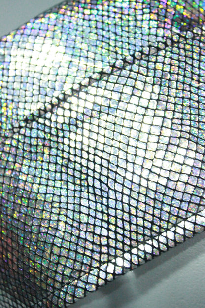 Crystal Holographic Leather Gear! - front view
