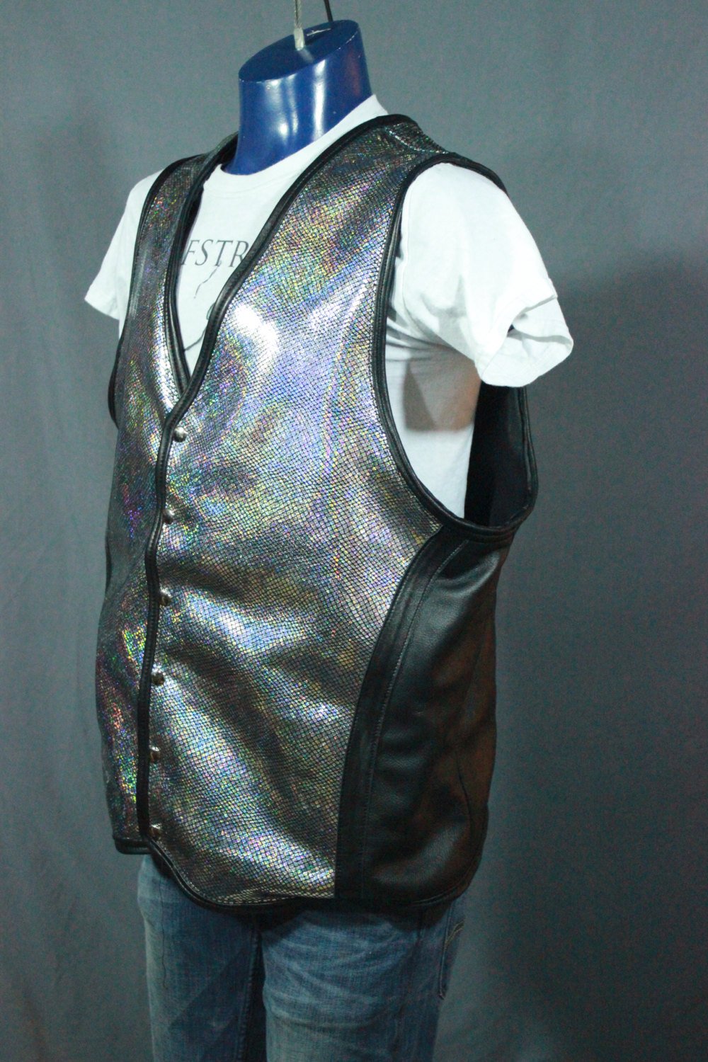 Crystal Holographic Leather Gear! - view 3