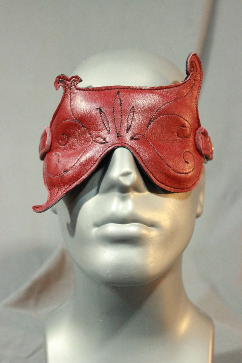 Fancy Leather Mask - front view