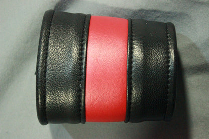 Striped Wrist Bracer Wallet - front view