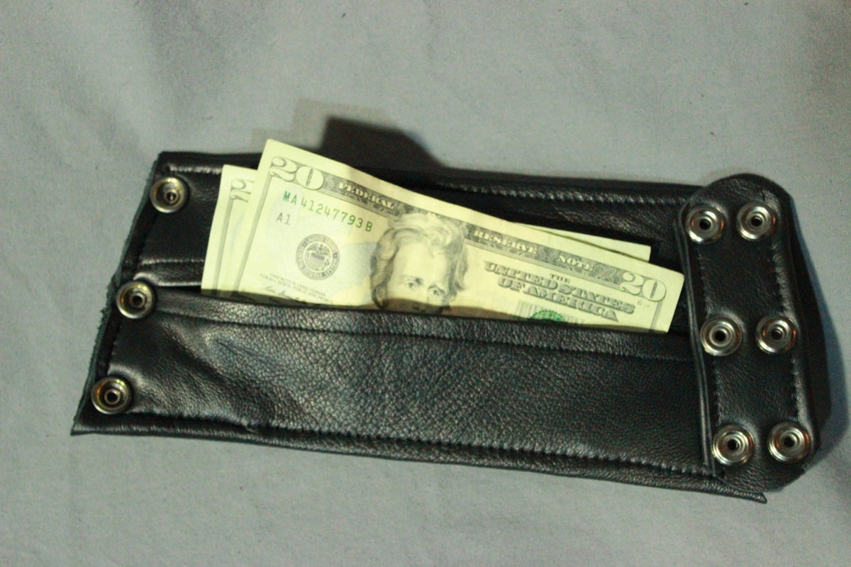 Striped Wrist Bracer Wallet - view 3