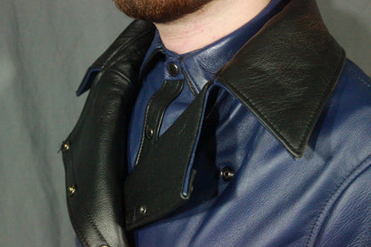 Classic Leather Biker Jacket - view 5