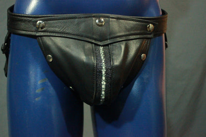 Our classic jock with black stingray! - view 2