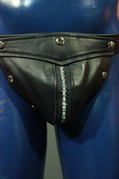 Our classic jock with black stingray! - view 5