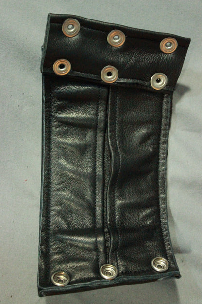 Amazing red snake wrist cuffs - sold as a PAIR! - view 3